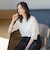 肘まで隠れるUVクルーネックニット≪WEB限定サイズ11号/WEB限定カラーあり/洗える≫