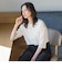 肘まで隠れるUVクルーネックニット≪WEB限定サイズ11号/WEB限定カラーあり/洗える≫
