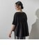 【WEB限定】≪夏の体型カバーに≫タックフレアカットソー