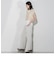 【大きいサイズ】シェルタリングドライワイドパンツ≪洗濯機で洗える/セットアップ対応≫