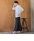 シアーTシャツ≪洗濯機で洗える≫