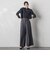 【WEB&一部店舗限定】ピンストライプワイドパンツ