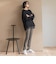 【WEB限定/大きいサイズ/新色追加】”あたたか美脚”裏起毛レギパン