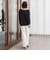 【WEB限定/大きいサイズ】シェルタリングワイドパンツ≪洗濯機で洗える≫