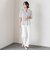 【WEB限定/大きいサイズ】シェルタリングワイドパンツ≪洗濯機で洗える≫