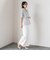 【WEB限定/大きいサイズ】シェルタリングワイドパンツ≪洗濯機で洗える≫