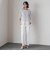 【WEB限定/大きいサイズ】シェルタリングワイドパンツ≪洗濯機で洗える≫