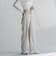 【WEB限定/大きいサイズ】シェルタリングワイドパンツ≪洗濯機で洗える≫