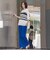 【WEB限定/大きいサイズ】シェルタリングワイドパンツ≪洗濯機で洗える≫