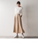 【biyori】”ノンアイロン”艶めきスカート≪洗濯機で洗える≫