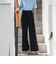 バックラッシュリネン混パンツ≪洗濯機で洗える≫