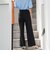 バックラッシュリネン混パンツ≪洗濯機で洗える≫