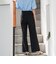 バックラッシュリネン混パンツ≪洗濯機で洗える≫