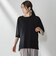 Tシャツ風ニットプルオーバー≪手洗い可能≫