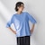 Tシャツ風ニットプルオーバー≪手洗い可能≫