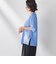 Tシャツ風ニットプルオーバー≪手洗い可能≫