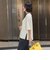 Tシャツ風ニットプルオーバー≪手洗い可能≫