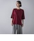 Tシャツ風ニットプルオーバー≪手洗い可能≫