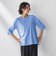 【大きいサイズ】Tシャツ風ニットプルオーバー≪手洗い可能≫
