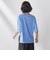 【大きいサイズ】Tシャツ風ニットプルオーバー≪手洗い可能≫