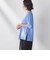 【大きいサイズ】Tシャツ風ニットプルオーバー≪手洗い可能≫