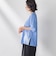 【大きいサイズ】Tシャツ風ニットプルオーバー≪手洗い可能≫