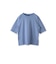 【大きいサイズ】Tシャツ風ニットプルオーバー≪手洗い可能≫