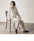 【大きいサイズ】【biyori】シェルタリングドライオックスワイドパンツ≪洗濯機で洗える≫