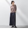 タックボリュームワイドパンツ≪洗濯機で洗える≫