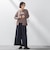 タックボリュームワイドパンツ≪洗濯機で洗える≫