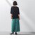 タックボリュームワイドパンツ≪洗濯機で洗える≫