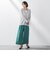 タックボリュームワイドパンツ≪洗濯機で洗える≫