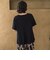 バックフレアカットソー≪洗濯機で洗える≫