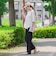 【旅楽シリーズ/極】メランジツイルストレートパンツ≪洗濯機で洗える≫