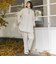 【WEB限定/大きいサイズ】”まるで毛布”とろける裏起毛ワイドパンツ