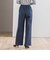 【WEB限定/大きいサイズ】”まるで毛布”とろける裏起毛ワイドパンツ