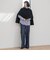 【WEB限定/大きいサイズ】”まるで毛布”とろける裏起毛ワイドパンツ