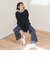 【WEB限定/大きいサイズ】”まるで毛布”とろける裏起毛ワイドパンツ