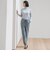 【大きいサイズ】ラメリブタートルニット