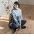 【WEB限定】”1枚でサマになる”ふんわりドッキングニット