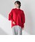 【WEB限定】”毎日頼れる”ゆったりモックネックニット
