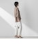 両面起毛2WAYストレッチテーパードパンツ
