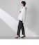 両面起毛2WAYストレッチテーパードパンツ