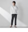 両面起毛2WAYストレッチテーパードパンツ