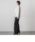 ハイストレッチカルゼワイドパンツ