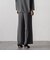 ハイストレッチカルゼワイドパンツ