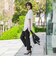 【WEB限定】“まるでデニム見え”裾スリットテーパードパンツ