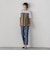 【WEB限定】“まるでデニム見え”裾スリットテーパードパンツ