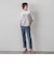 【WEB限定】“まるでデニム見え”裾スリットテーパードパンツ