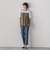 【WEB限定】“まるでデニム見え”裾スリットテーパードパンツ